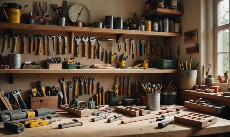 Les outils essentiels pour réussir vos projets de bricolage à la maison